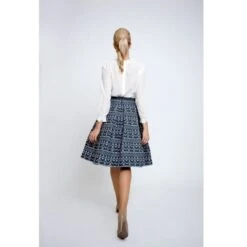 Anna Embroidered Flared Skirt -Other || Traffic People Shop 83de6aa9923215dda916