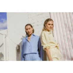 Vera Linen Lounge Short - Lemon Cream -Other || Traffic People Shop aflzu3nzeracf1qqrmab