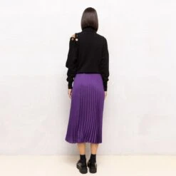 Pleated-Satin Skirt 8 Pleated-Satin Skirt -Other || Traffic People Shop alfje5hmsegsinwjbhhv