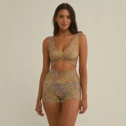 Ali Paisley Micro Bike Short -Other || Traffic People Shop ali paisley micro bike short 621123cf31a03fefb7fa74fb0f58d5b6