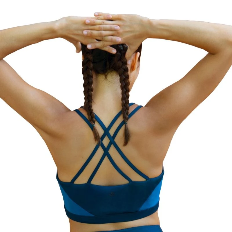 Stockholm Sport Bra Top In Sapphire Blue 7 Stockholm Sport Bra Top In Sapphire Blue - Image 7