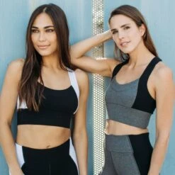 Neda Colorblock Organic Cotton Bra Top - Dark Heather Gray 7 Neda Colorblock Organic Cotton Bra Top - Dark Heather Gray -Other || Traffic People Shop aup96p01nvkdb7huu6cv