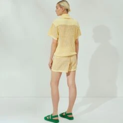 Finch Knit Shorts - Vanilla -Other || Traffic People Shop azsgvs65a2r1cyom9len