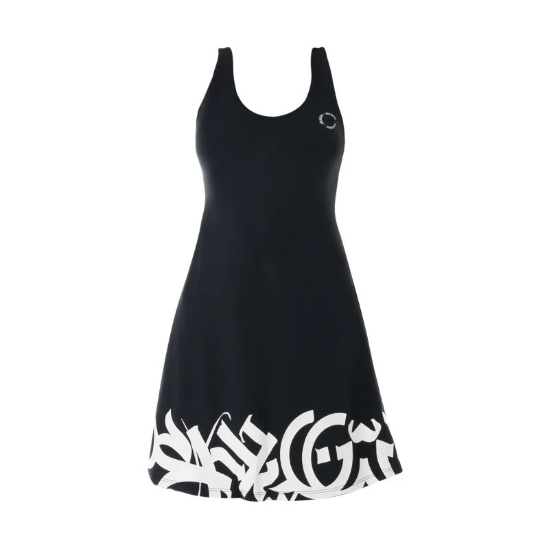 Bernessi Aswad Khatt Tennis Dress Black 1 Bernessi Aswad Khatt Tennis Dress Black