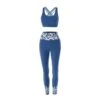 Bernessi Blue Bra-Leggings Set