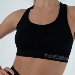 Bernessi Black Coal Sport Bra -Other || Traffic People Shop bernessi coal sport bra 1b41876db2a3ce92f05c097a85a3efa8