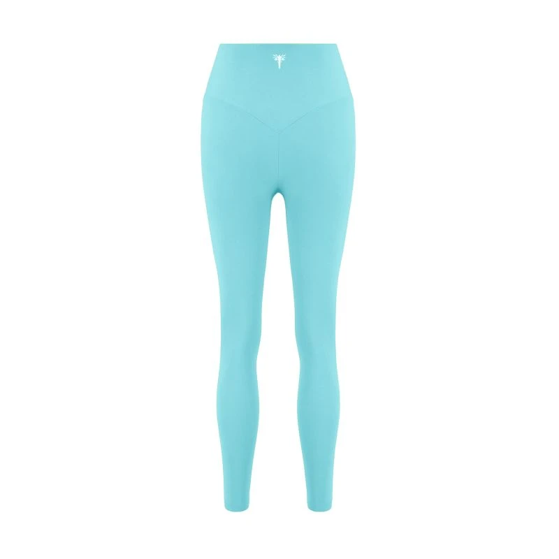 Bethany Signature High Rise Silky Soft Leggings Tanager Turquoise 2 Bethany Signature High Rise Silky Soft Leggings Tanager Turquoise - Image 2