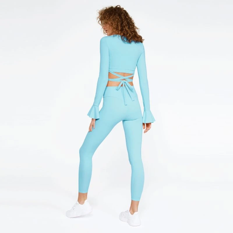 Bethany Signature High Rise Silky Soft Leggings Tanager Turquoise 7 Bethany Signature High Rise Silky Soft Leggings Tanager Turquoise - Image 7
