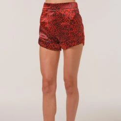 Animlaier 100% Silk Shorts - Red -Other || Traffic People Shop bgaz6xj19cecdznai1fm