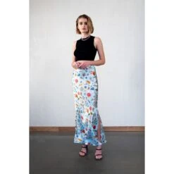 Bias Cut Maxi Skirt / "Mia" -Other || Traffic People Shop bias cut maxi skirt mia 8d8fa8727f9229b77323aa58c8bc43be