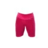 Bike Shorts High Waisted - Magenta Velvet