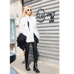 Black Faux Leather Shorts -Other || Traffic People Shop black faux leather shorts f28cb4cd77287c8503d56d65b2cb4bb4