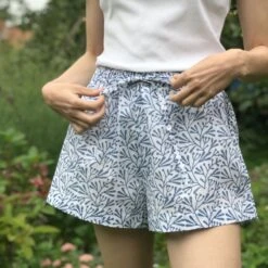 Blue Bud Sleep Shorts -Other || Traffic People Shop blue bud sleep shorts 3a86180c65f132a07eab0c5b87811a35