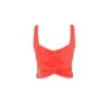 Bow Long Bra - Peach