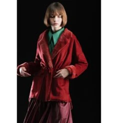 Designer Faux Leather Midi Skirt Bordo -Other || Traffic People Shop bv1kd0lsba8tlisclakb