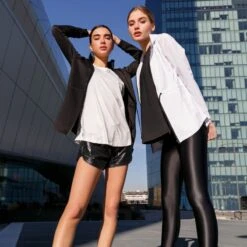 Cadence Jacket In Shiny White -Other || Traffic People Shop cadence jacket in shiny white 3ddfb34bdd97a34da6892ddea0bf242c