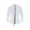 Cadence Jacket In Shiny White