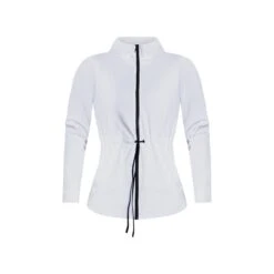 Cadence Jacket In Shiny White
