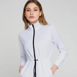 Cadence Jacket In Shiny White -Other || Traffic People Shop cadence jacket in shiny white cf77af8ad0606ea403bf07e838e21ca7