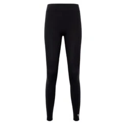 Claire High Waist Leggings With Ankle Logo Black Beauty