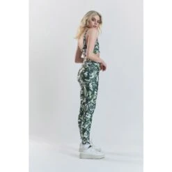 Cycad Recycled-Fabric Performance Leggings - Leaf Print -Other || Traffic People Shop cycad recycled fabric performance leggings leaf print b1c6af7ffabc52a63f114268337c3cfe