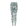 Cycad Recycled-Fabric Performance Leggings - Leaf Print