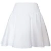 Danielle High-Waisted White Mini Skirt