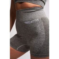 Fortel Recycled Ruched Booty Shorts – Petrol Marl -Other || Traffic People Shop dei0tox1oqcvvtenqffv