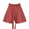 Doralis Wool Shorts Red