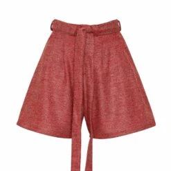 Doralis Wool Shorts Red