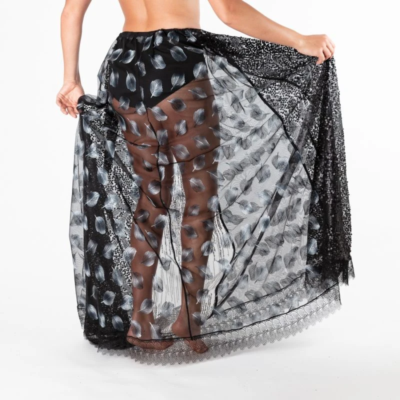 Dylan - Lace & Sequin Maxi Skirt 7 Dylan - Lace & Sequin Maxi Skirt - Image 7