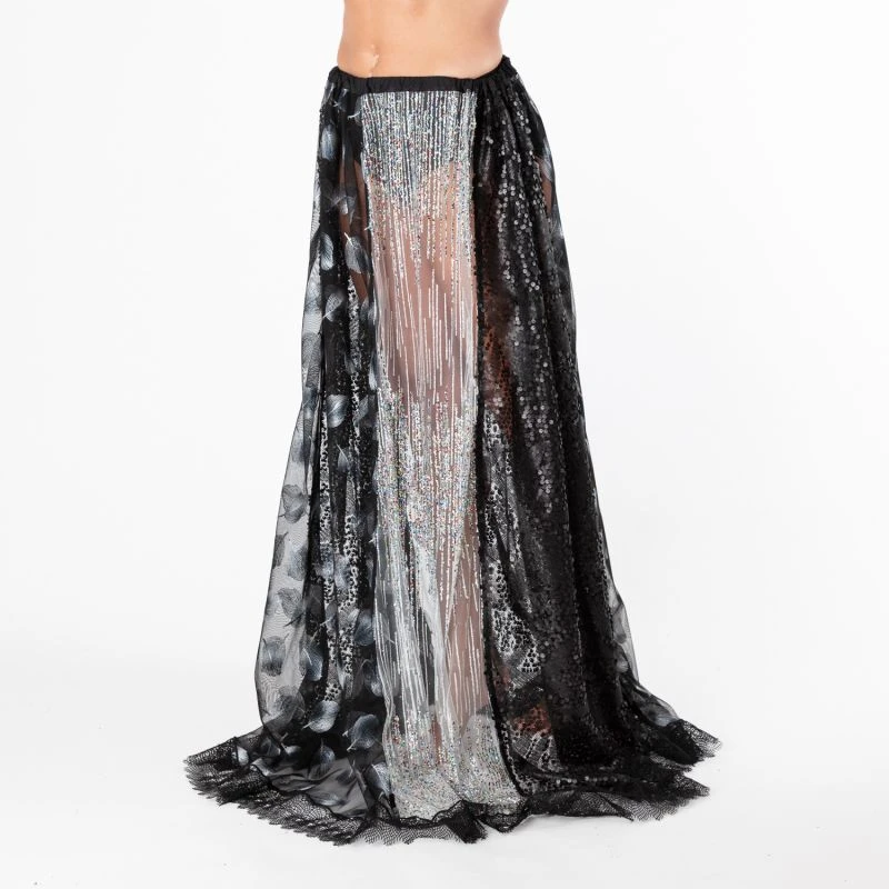 Dylan - Lace & Sequin Maxi Skirt 2 Dylan - Lace & Sequin Maxi Skirt - Image 2