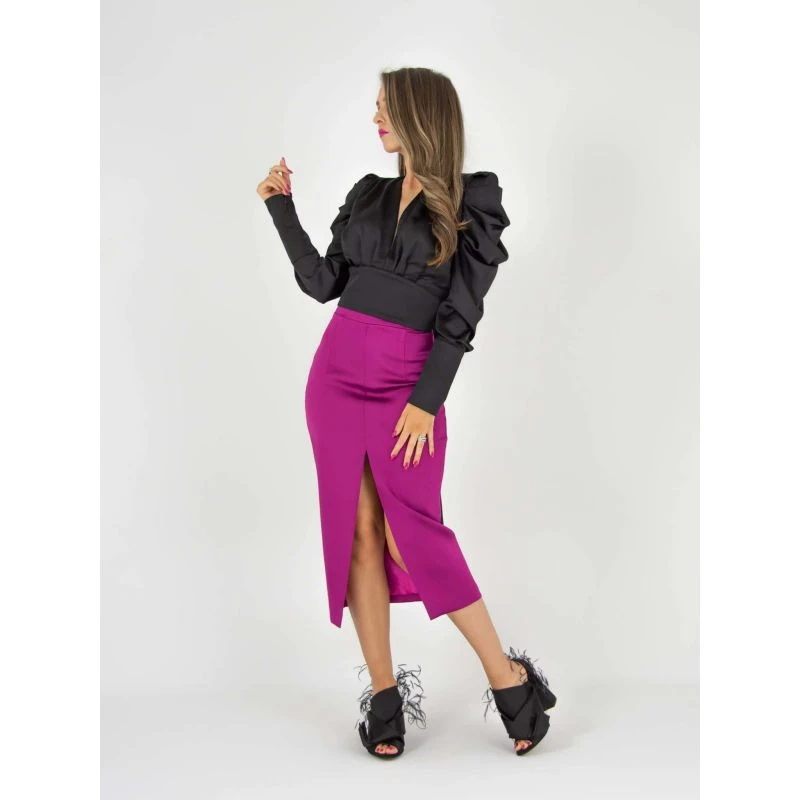 Edge Of Desire High-Waist Midi Skirt 7 Edge Of Desire High-Waist Midi Skirt - Image 7