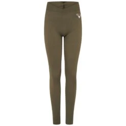 Evlan Recycled Rib Criss Cross Legging – Petrol