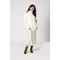 Silk Effortless Slip Skirt Sand Neutrals -Other || Traffic People Shop effortless silk skirt sand d276fb9796e727c693b06730943c83a8