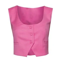 Emanuel Bubblegum Pink Waistcoat