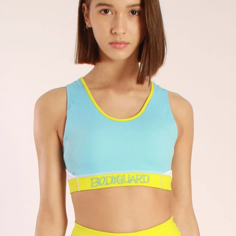 Eyemouth Sports Bra Pale Blue 3 Eyemouth Sports Bra Pale Blue - Image 3