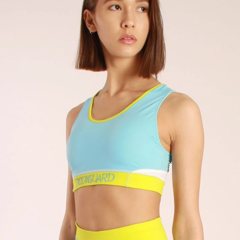 Eyemouth Sports Bra Pale Blue 2 Eyemouth Sports Bra Pale Blue - Image 2