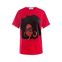 Asante Afro T-Shirt - Red
