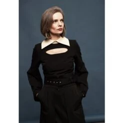 Designer Double Midi Skirt Black 11 Designer Double Midi Skirt Black -Other || Traffic People Shop fitted black blouse with cutouts 4492af601eb4efce2d6e1d1f5a388e11