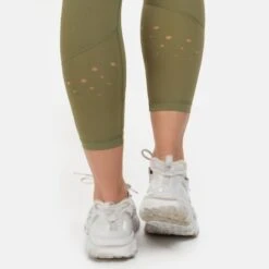 High Rise Laser 7/8 Khaki Legging -Other || Traffic People Shop fjjtez64zw3aeyjvp6p0