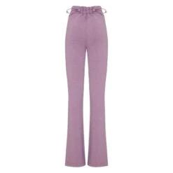 Flare Boucle Pants - Pink & Purple -Other || Traffic People Shop flare boucle pants lavanda 5e6b331d934df0e36bf28a6839acf3fe