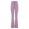Flare Boucle Pants - Pink & Purple