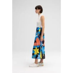 Flowered Poplin Skirt -Other || Traffic People Shop flowered poplin skirt 9f36fbd2118bec70df937e92cfcf5641