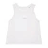Organic Cotton Vest Top - White