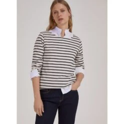 Ashley Organic Cotton Top, Antique White And Caviar Black 9 Ashley Organic Cotton Top, Antique White And Caviar Black -Other || Traffic People Shop gdmjaecbwmlgorfg4jtk