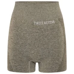 Fortel Recycled Ruched Booty Shorts – Petrol Marl