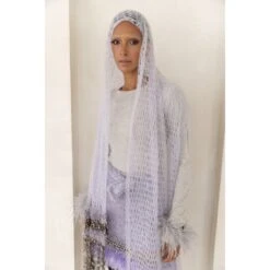 Lavender Handmade Knit Midi Skirt 21 Lavender Handmade Knit Midi Skirt -Other || Traffic People Shop grey cashmere handmade knit scarf 1679af7adb0cae48ab38a5c486feb23b