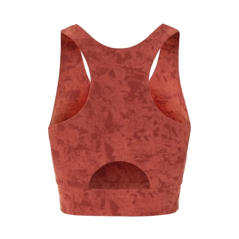 Estelle Stretch Sports Bra - Brown 1 Estelle Stretch Sports Bra - Brown