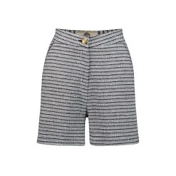 Butterfly Tweed High-Waisted Shorts